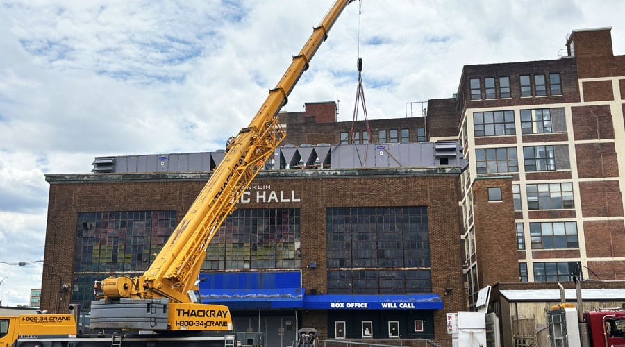 Commercial Rooftop HVAC Unit Installation Services