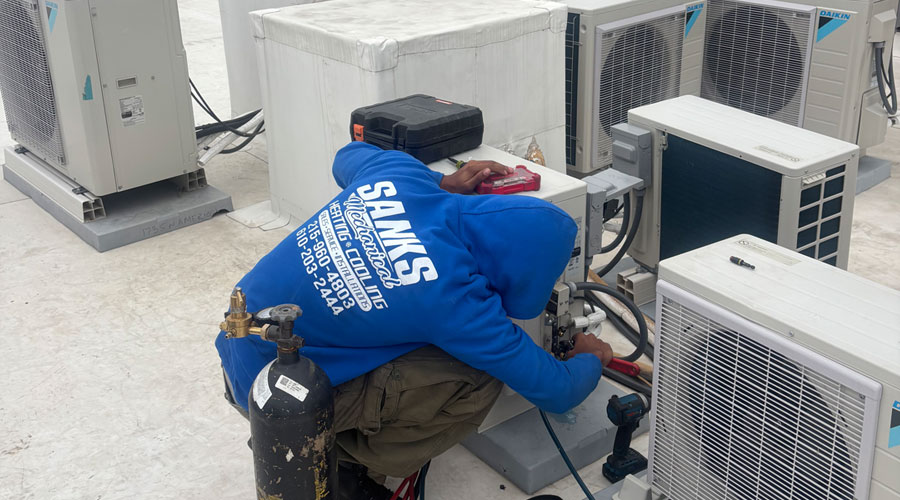 Rooftop HVAC Repair